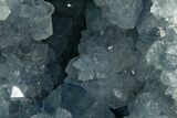 Sparkly, SKy-Blue Celestine (Celestite) Geode - Madagascar #344659-1